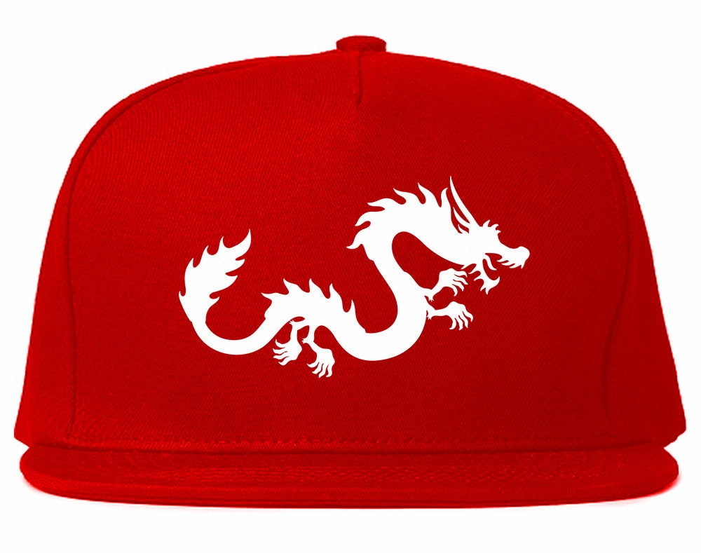 Chinese Dragon Mens Snapback Hat
