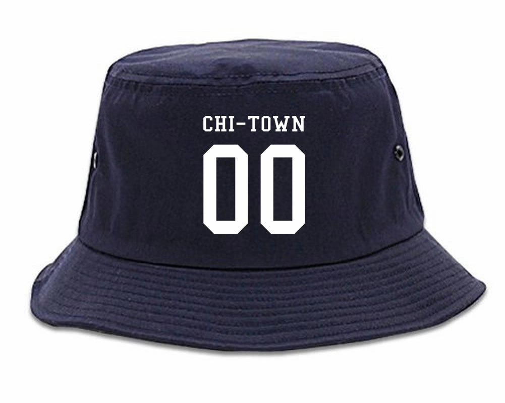 Chitown Team 00 Chicago Jersey Bucket Hat