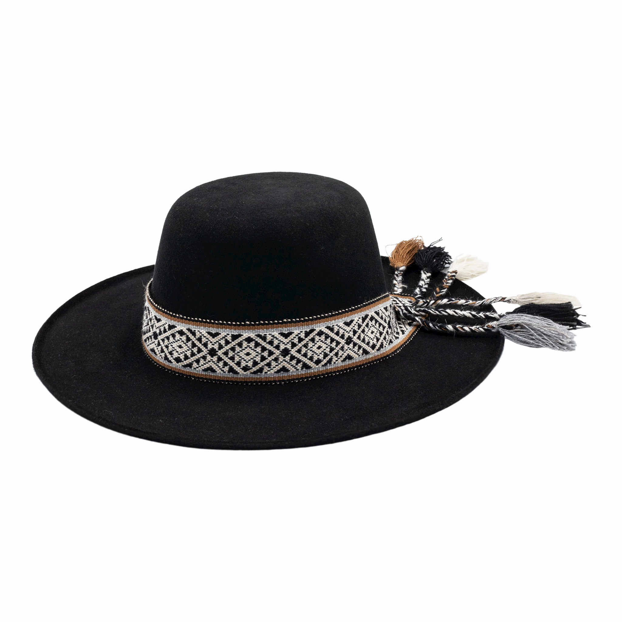 Cholita Linda - Black winter-woolen-hat
