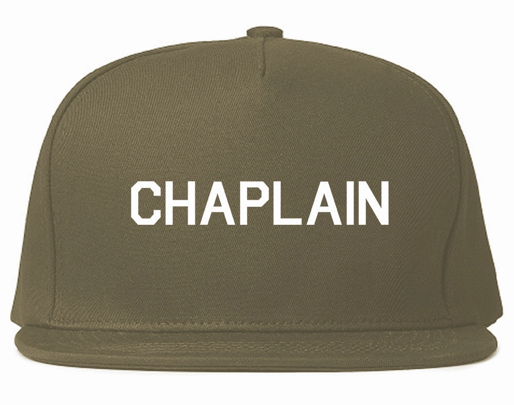 Christian Chaplain Mens Snapback Hat