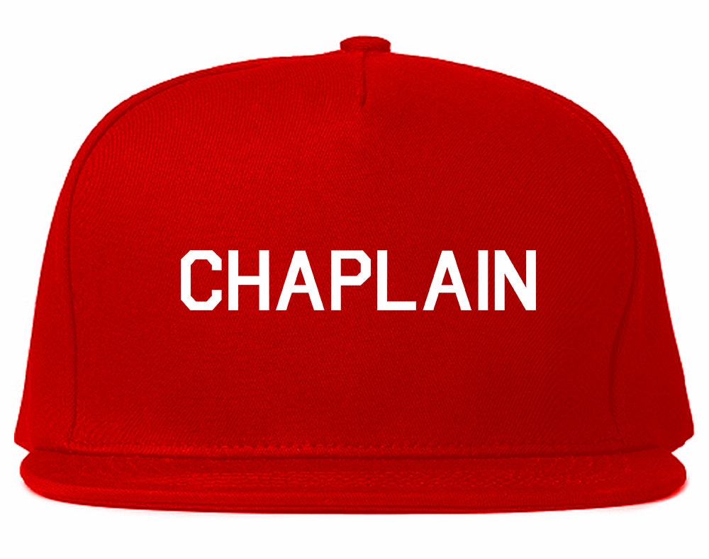 Christian Chaplain Mens Snapback Hat