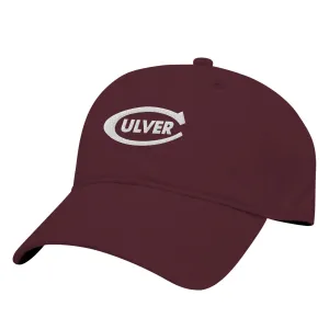 Classic Culver "C" Relaxed Twill Hat - Maroon casual-dad-hat