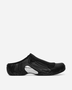 Clogposite Mules Schwarz / Metallisches Silber