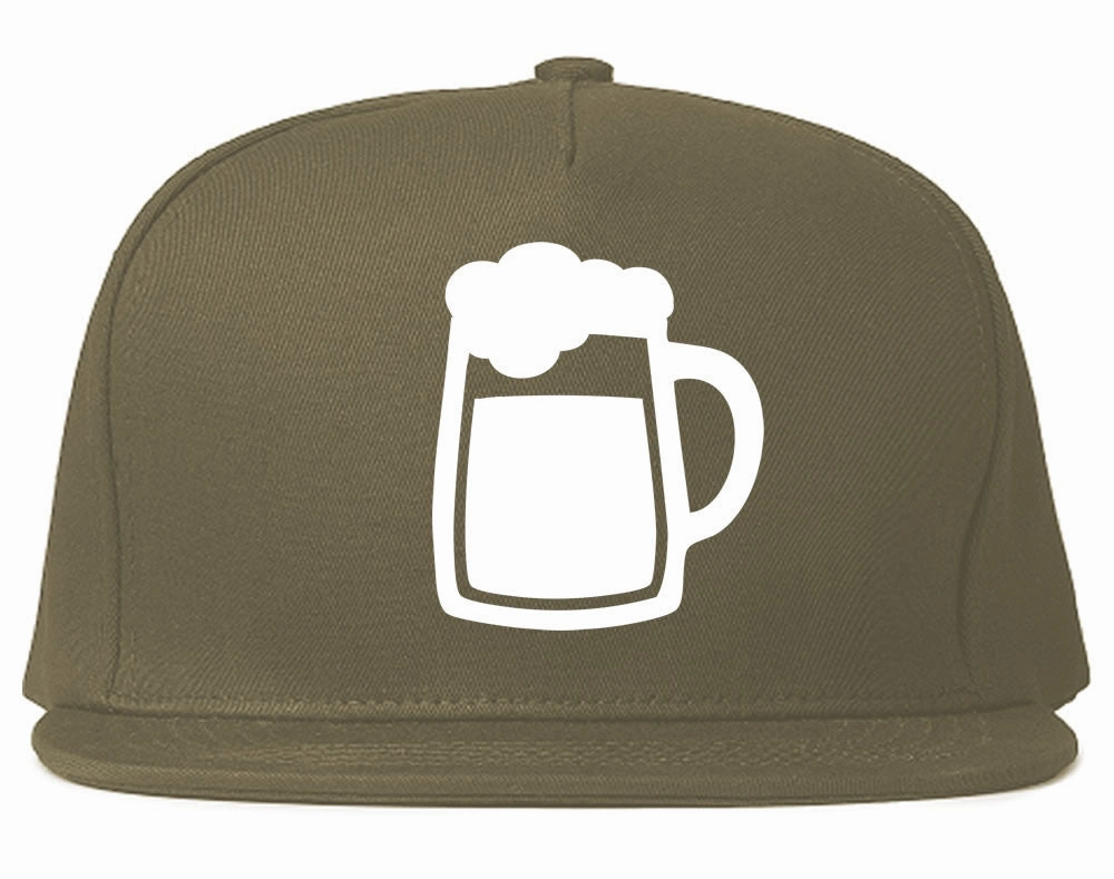 Cold Beer Mug Pint Tap Snapback Hat Cap