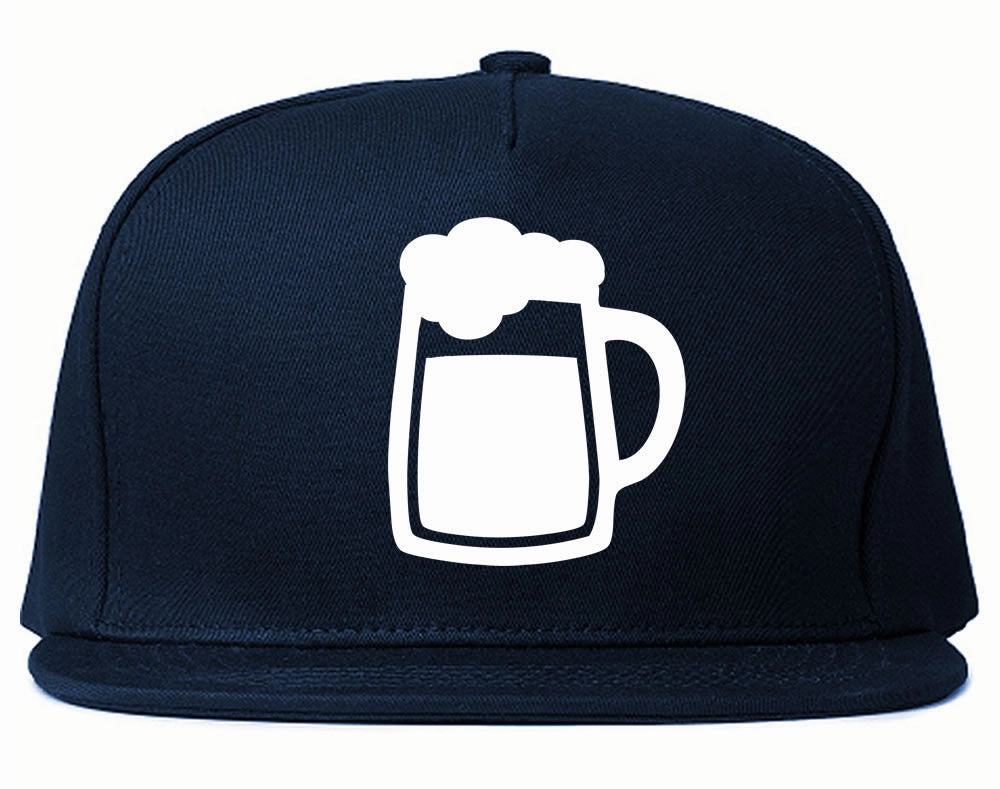 Cold Beer Mug Pint Tap Snapback Hat Cap
