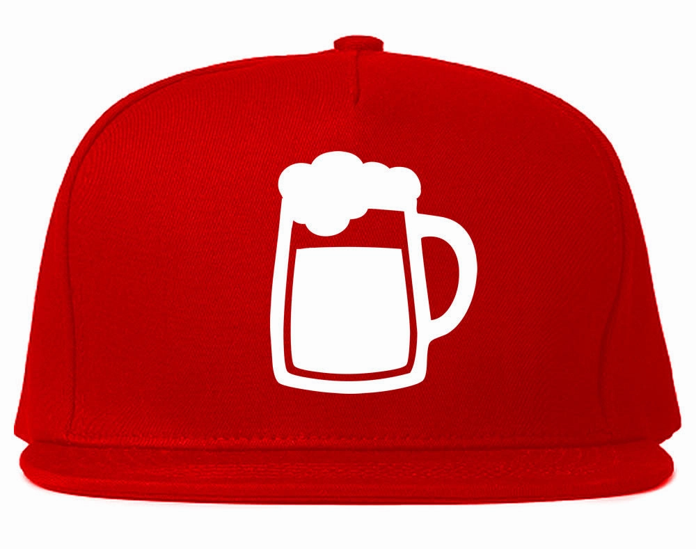 Cold Beer Mug Pint Tap Snapback Hat Cap