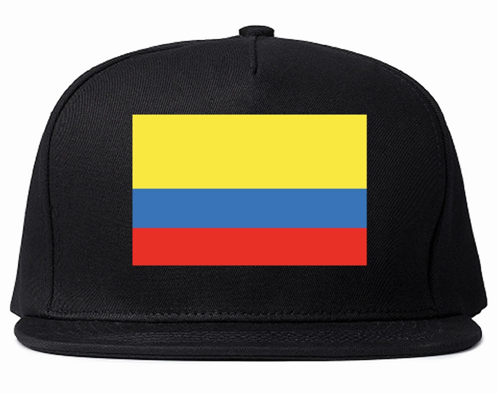 Colombia Flag Country Printed Snapback Hat Cap