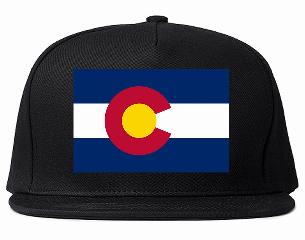 Colorado State Flag CO Chest Mens Snapback Hat