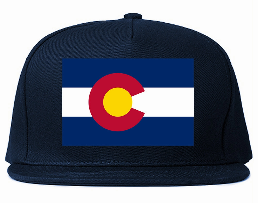 Colorado State Flag CO Chest Mens Snapback Hat
