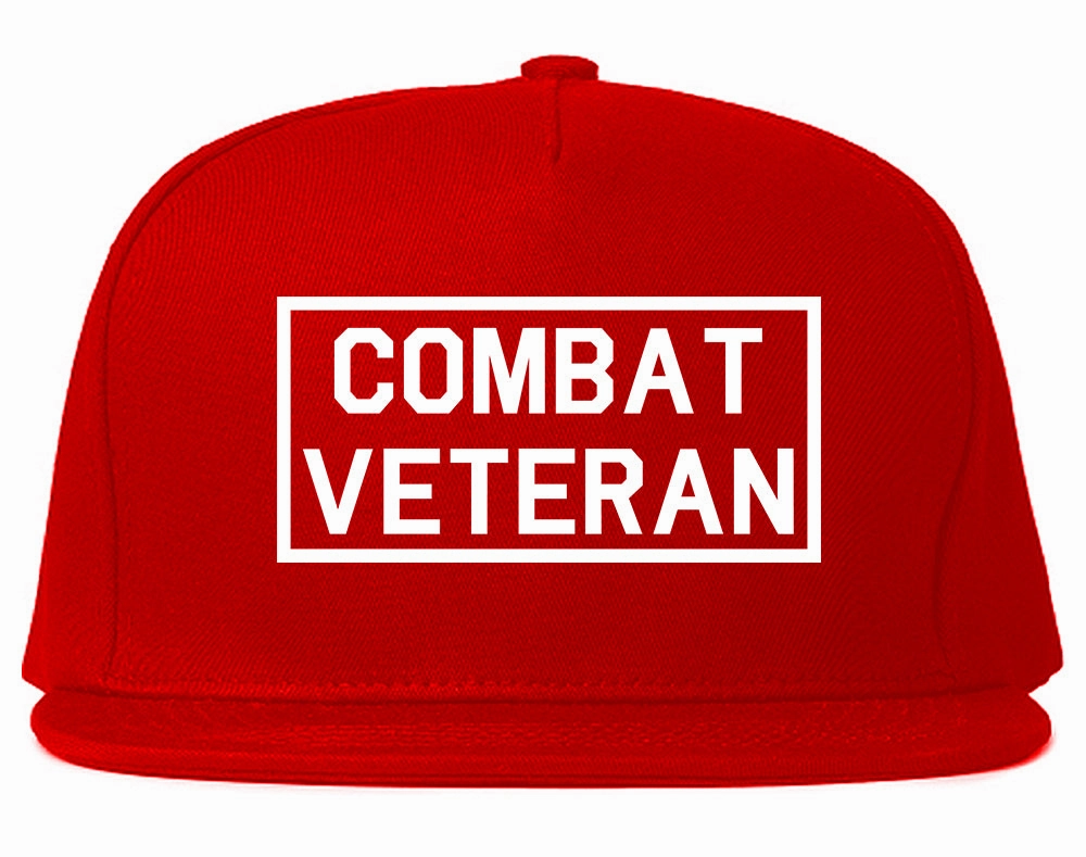 Combat Veteran Mens Snapback Hat