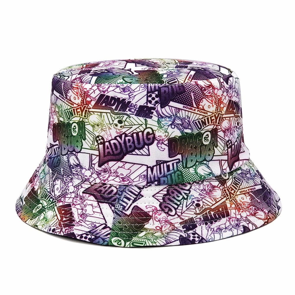 Comic Pages Reversible Bucket Hat