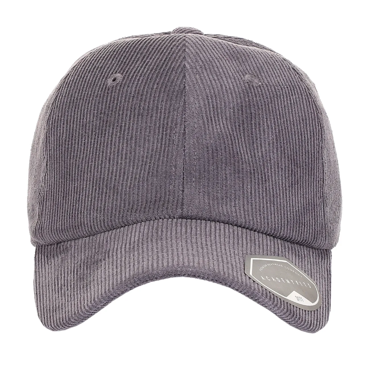Corduroy Unstructured Curved Bill Adjustable Strapback Dad Hat Cap casual-dad-hat