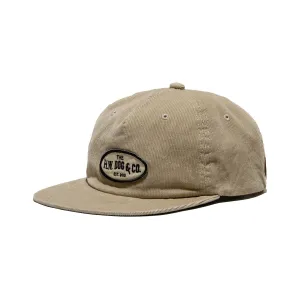 CORDUROY WORKERS CAP - Beige casual-baseball-cap