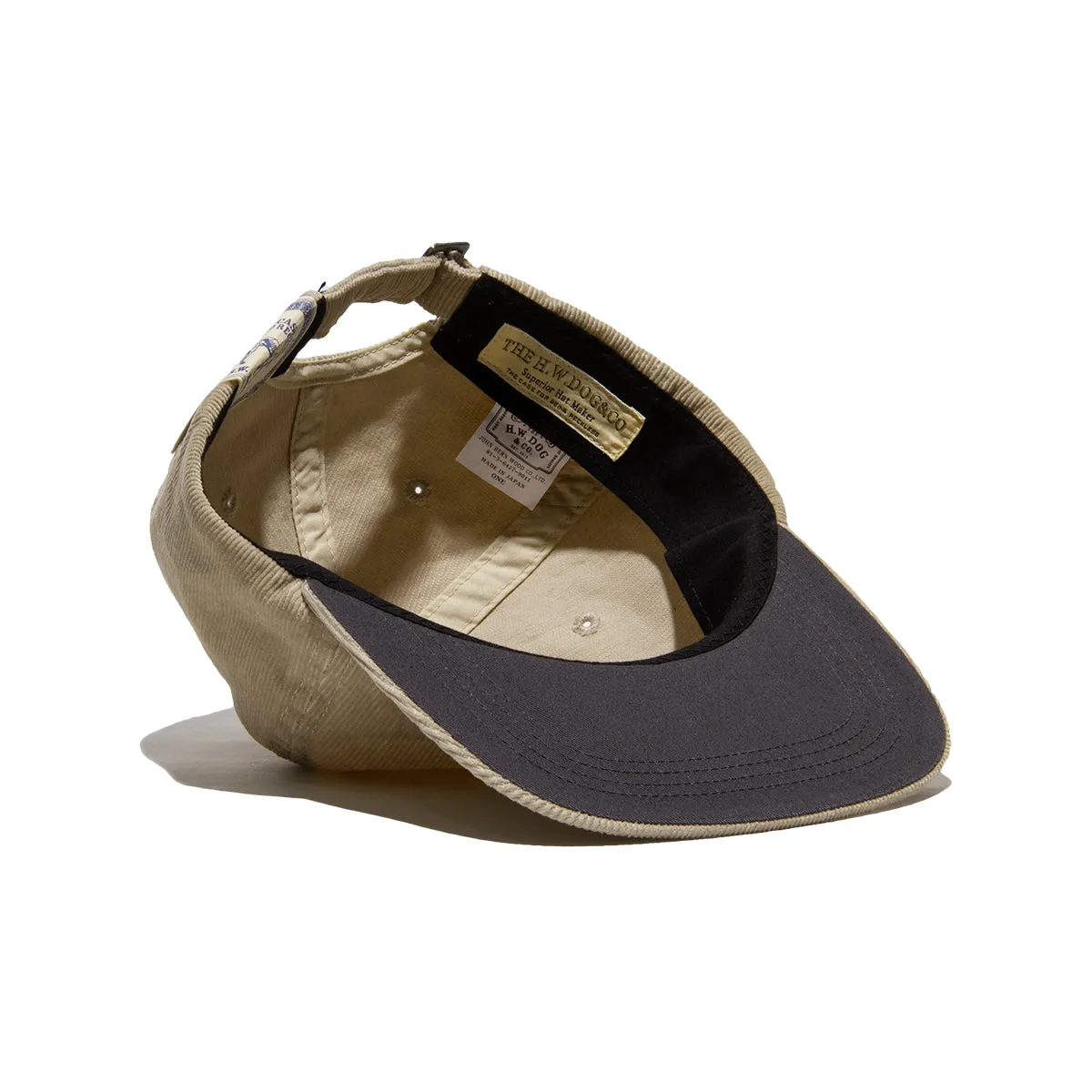 CORDUROY WORKERS CAP - Beige