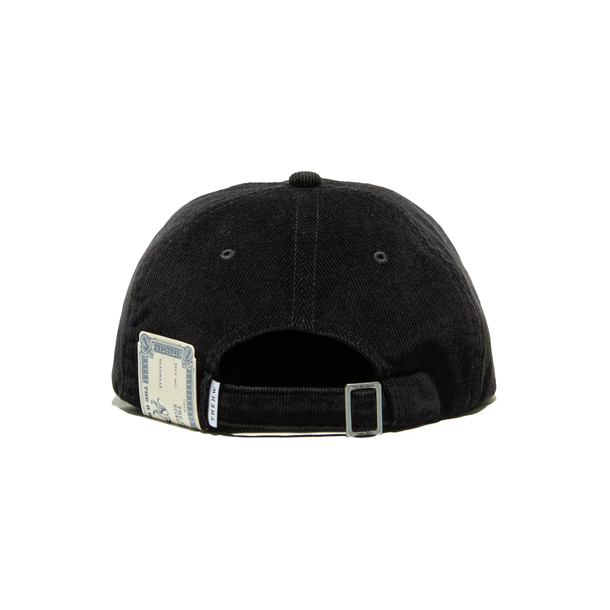 CORDUROY WORKERS CAP - Black