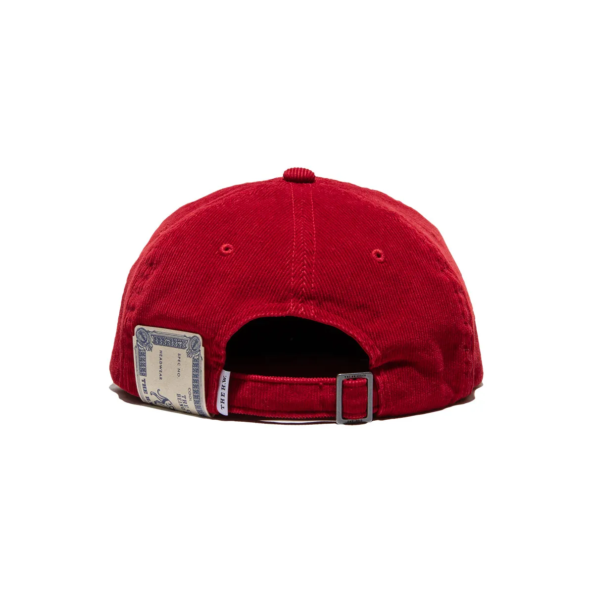 CORDUROY WORKERS CAP - Red