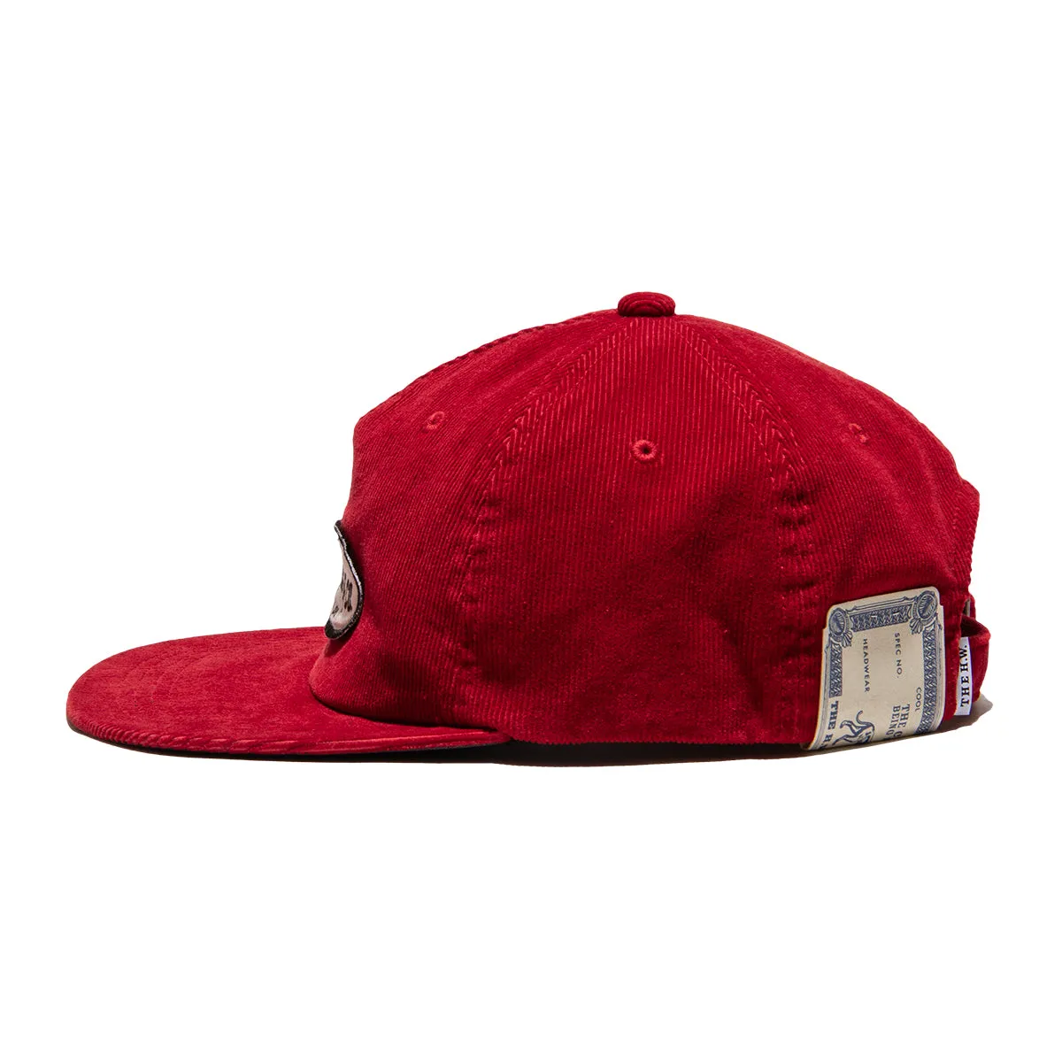 CORDUROY WORKERS CAP - Red