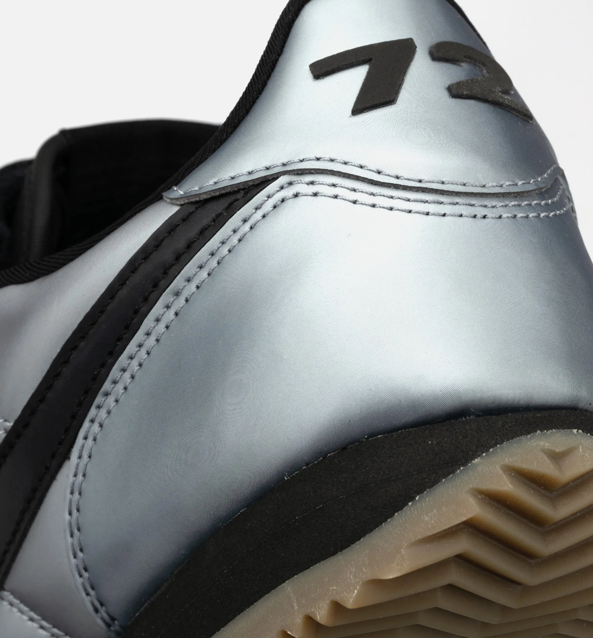 Cortez Leather SE Tiempo Pack Herren Lifestyle-Schuh - Metallisches Kühles Grau/Schwarz/Dunkelbraunes Gummi