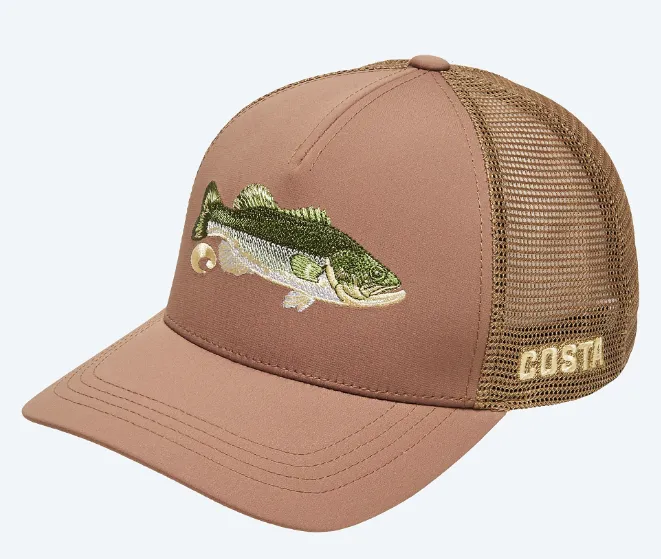 Costa Bass Stitched Trucker casual-baseball-cap