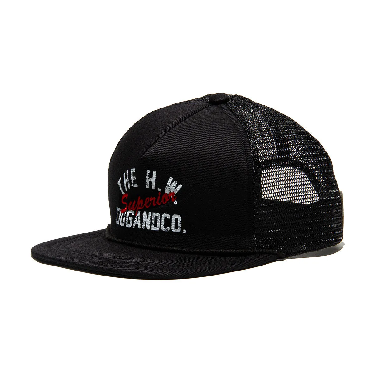 COTTON MESH CAP - Black casual-baseball-cap