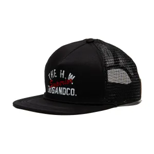 COTTON MESH CAP - Black casual-baseball-cap