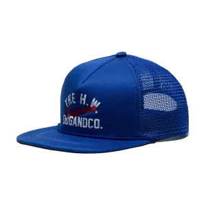 COTTON MESH CAP - Blue casual-baseball-cap