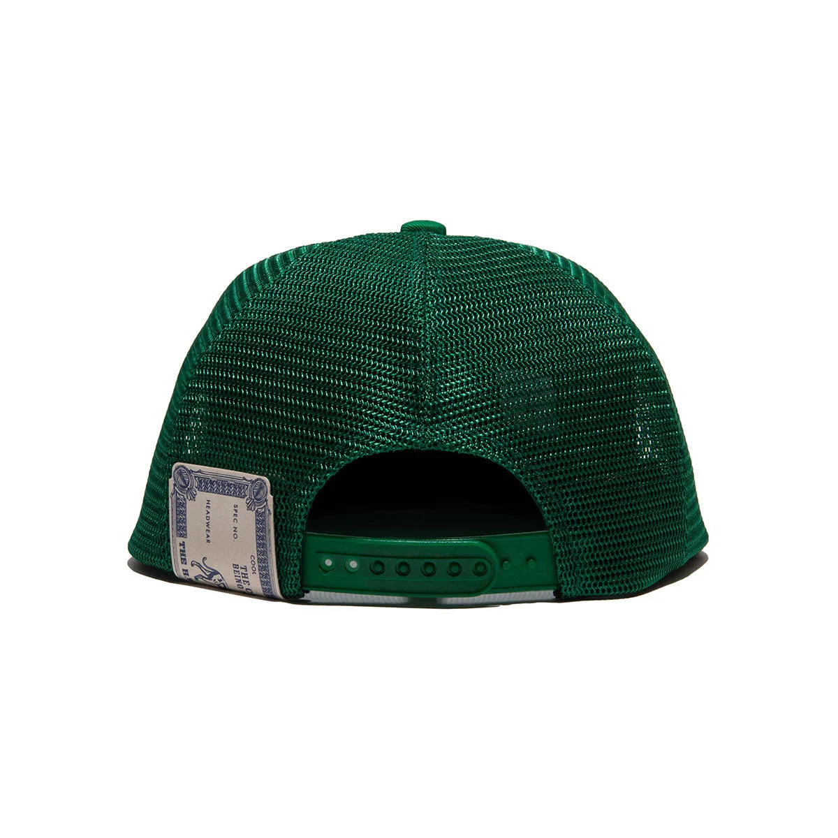 COTTON MESH CAP - Green