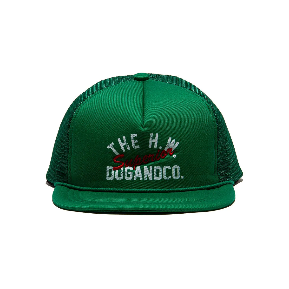 COTTON MESH CAP - Green