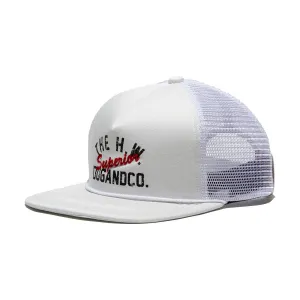 COTTON MESH CAP - White casual-baseball-cap