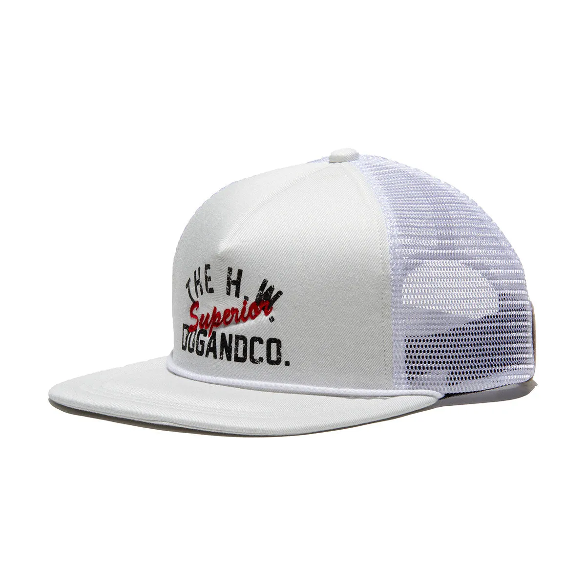 COTTON MESH CAP - White casual-baseball-cap