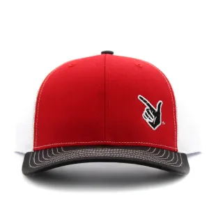 Cotton Row Red Guns Up Patch Cap casual-baseball-cap