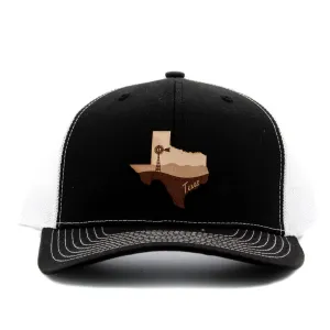 Cotton Row Texas Windmill Black Cap casual-baseball-cap