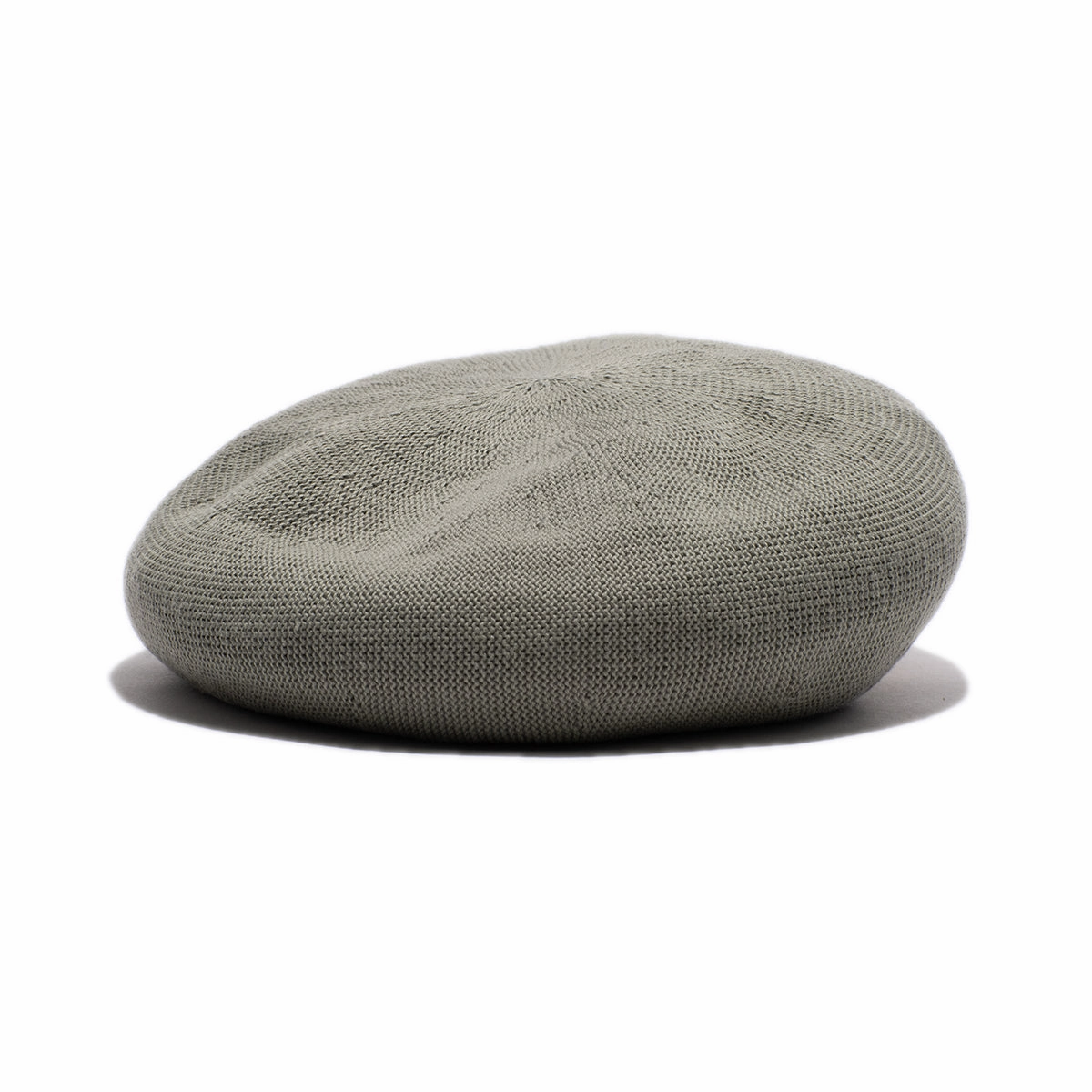 COTTON BASIC BERET - Beige