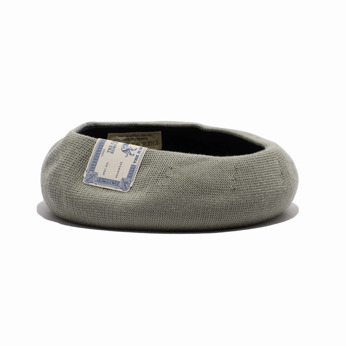 COTTON BASIC BERET - Beige
