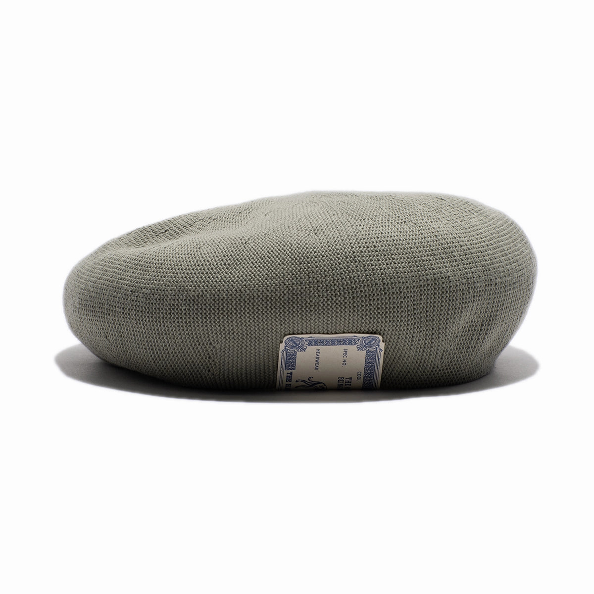 COTTON BASIC BERET - Beige