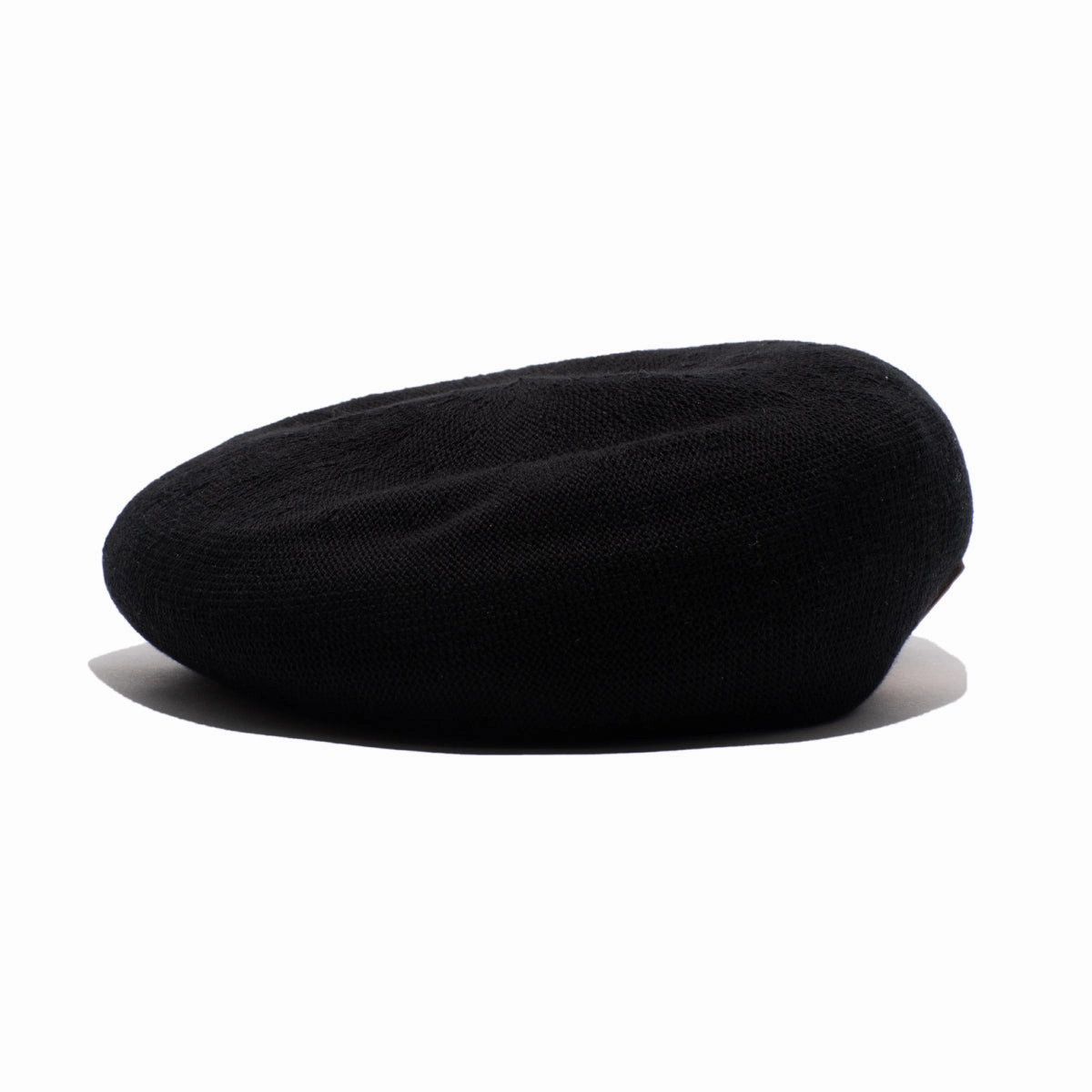 COTTON BASIC BERET - Black