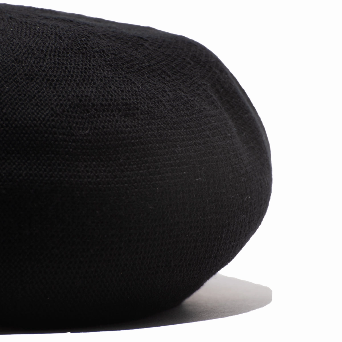 COTTON BASIC BERET - Black