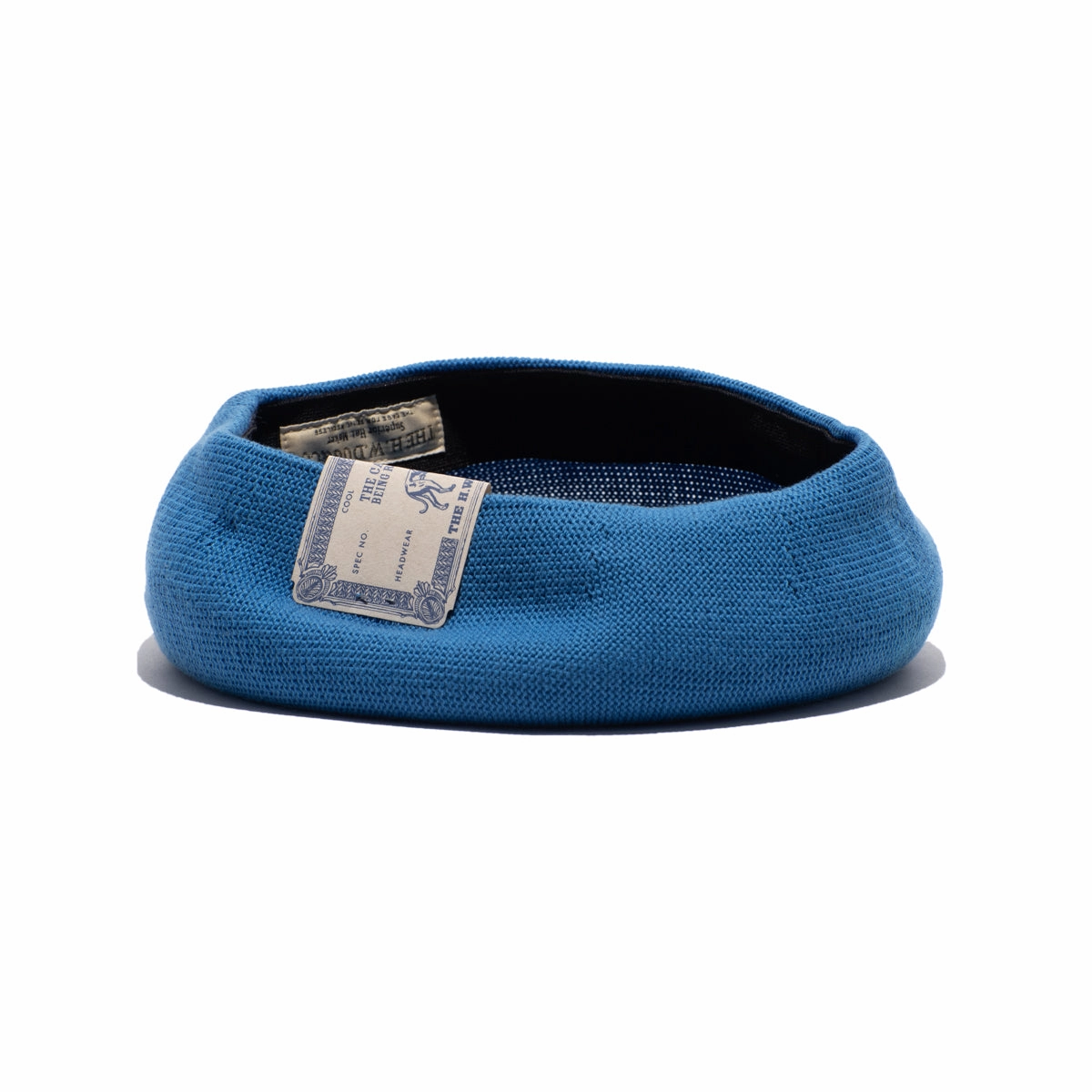 COTTON BASIC BERET - Blue