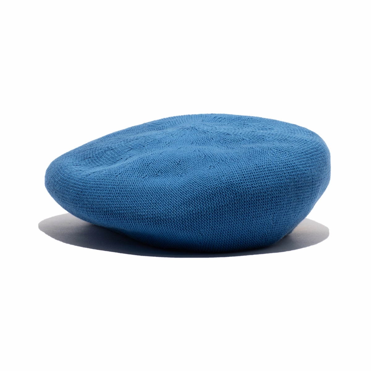 COTTON BASIC BERET - Blue