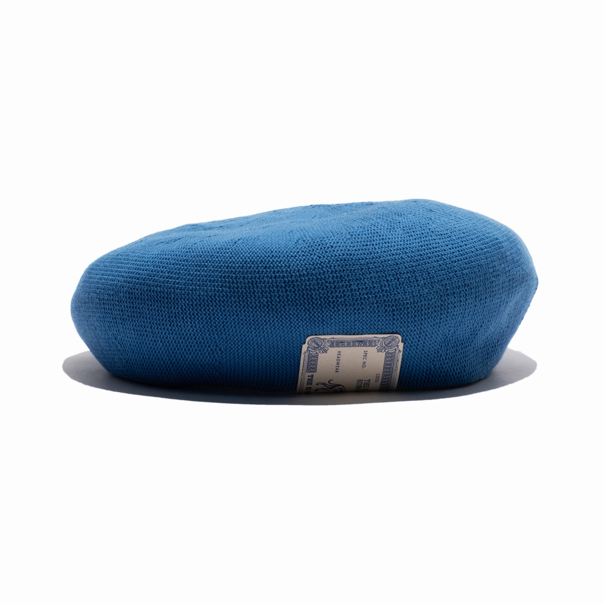 COTTON BASIC BERET - Blue