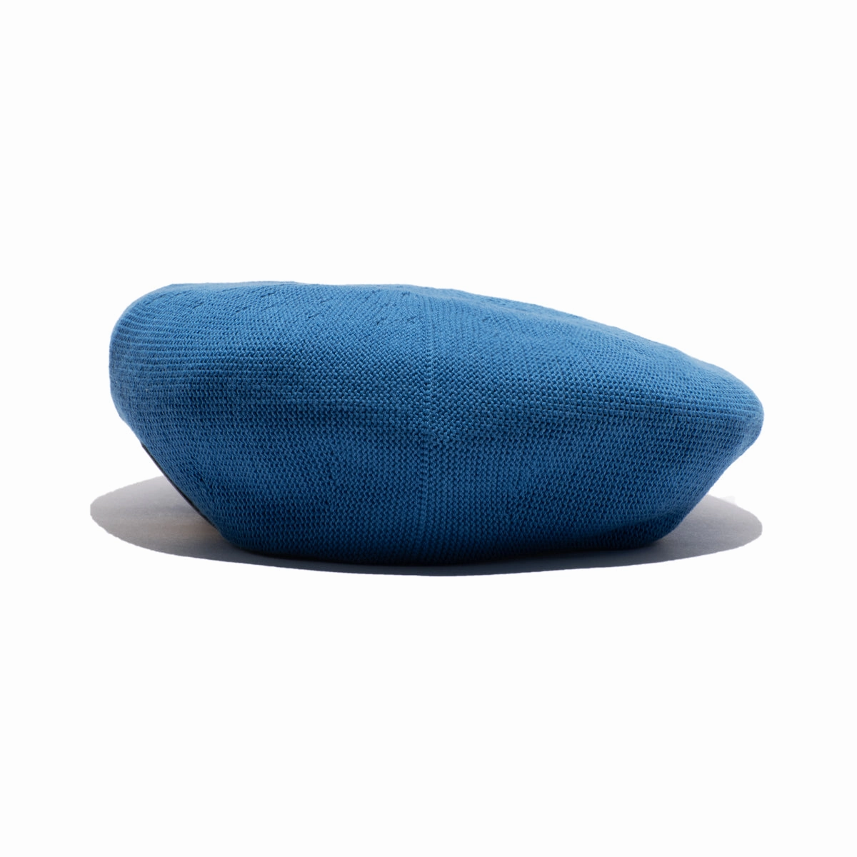 COTTON BASIC BERET - Blue