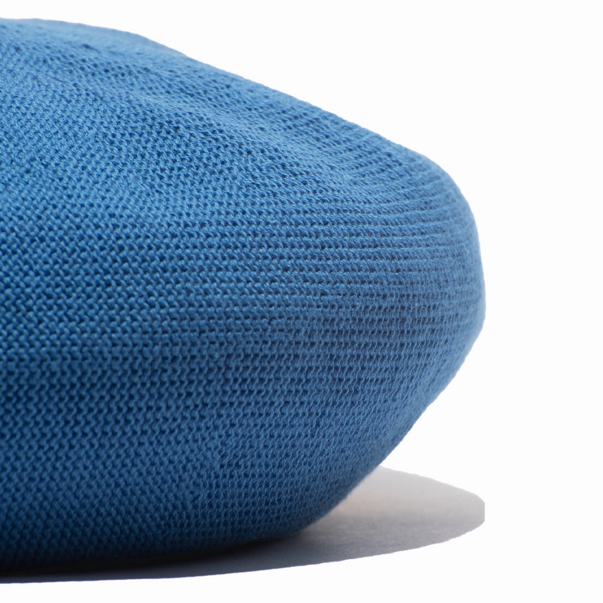 COTTON BASIC BERET - Blue