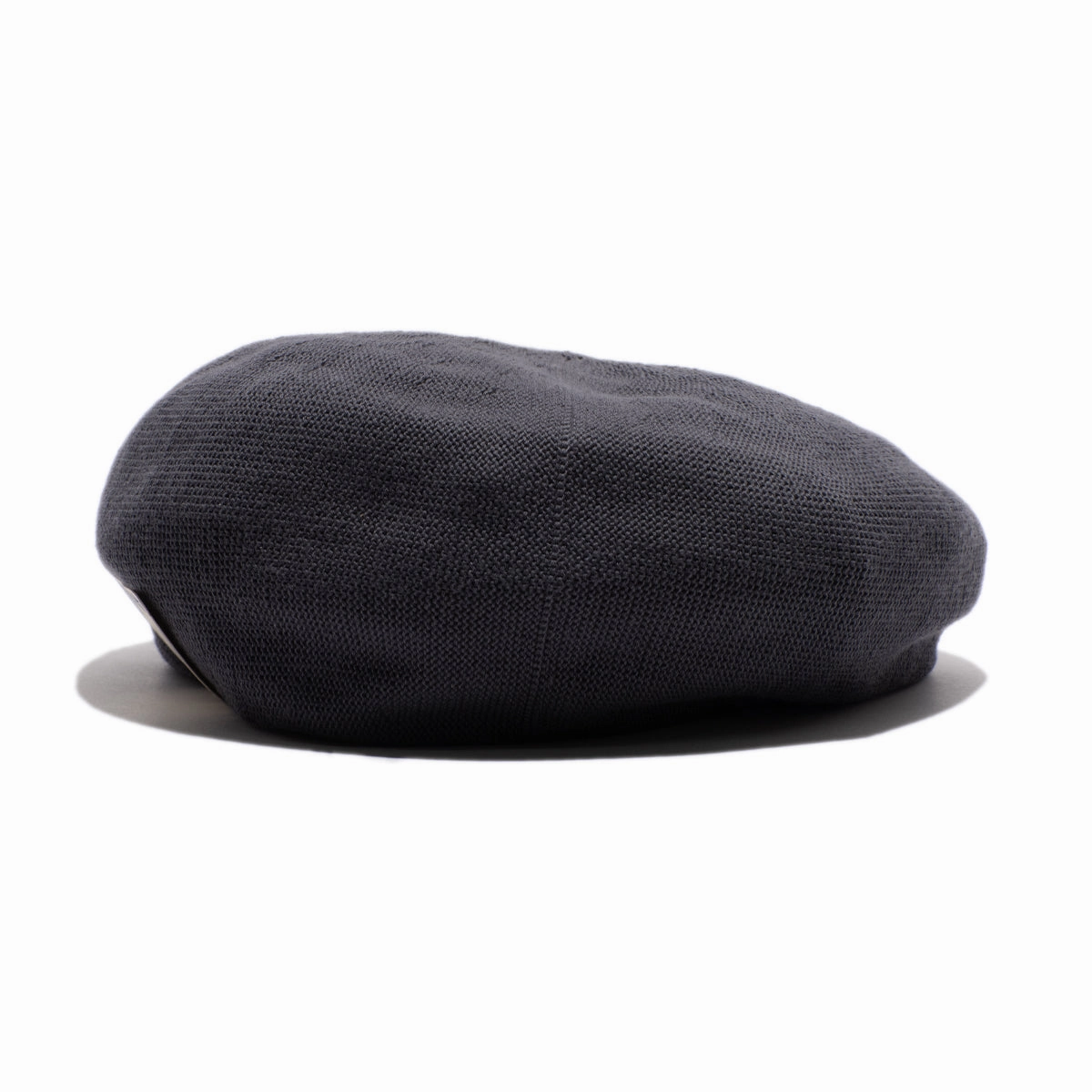 COTTON BIG BERET - Gray