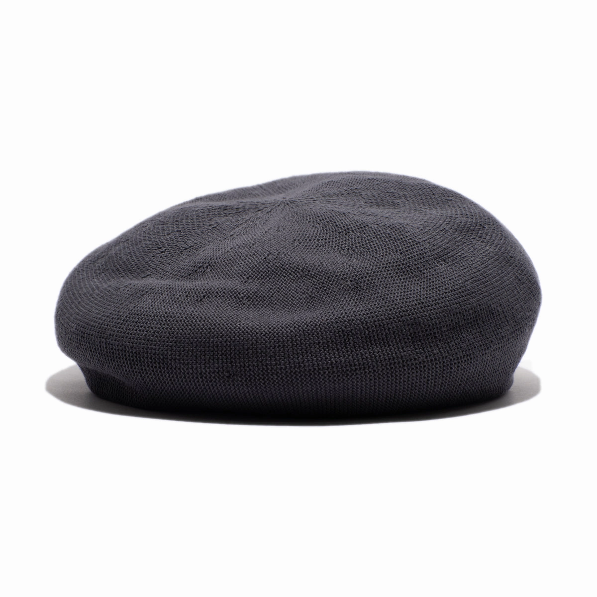 COTTON BIG BERET - Gray