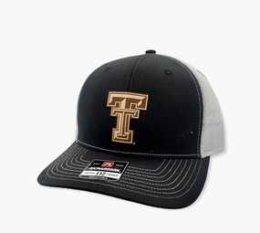 Cotton Row Leather Texas Tech Patch Cap casual-baseball-cap
