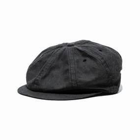 COTTON W CAS - Black fashion-wind-cap