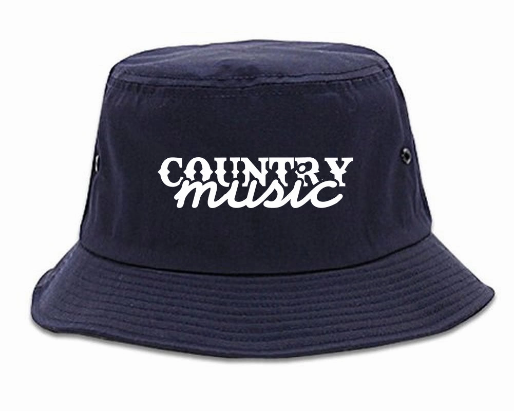 Country Music Mens Bucket Hat