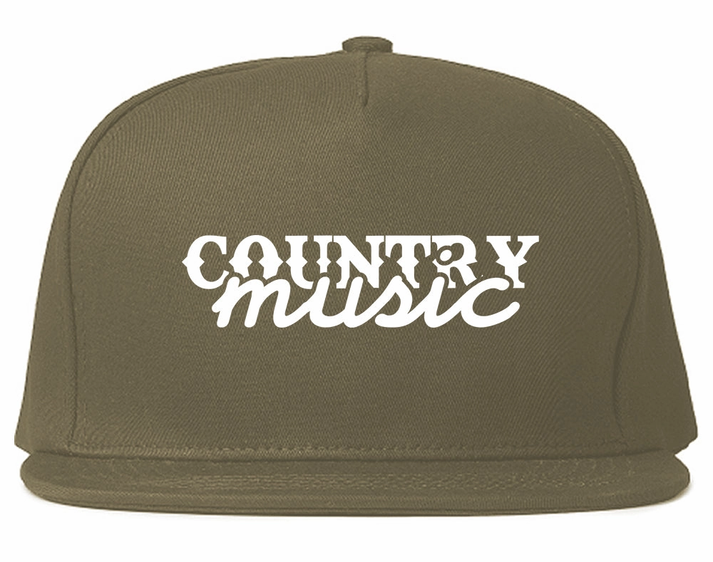 Country Music Mens Snapback Hat