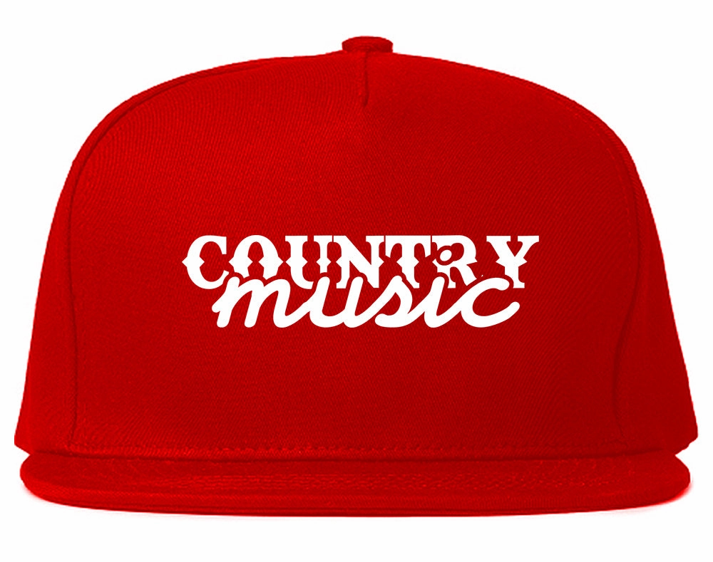 Country Music Mens Snapback Hat