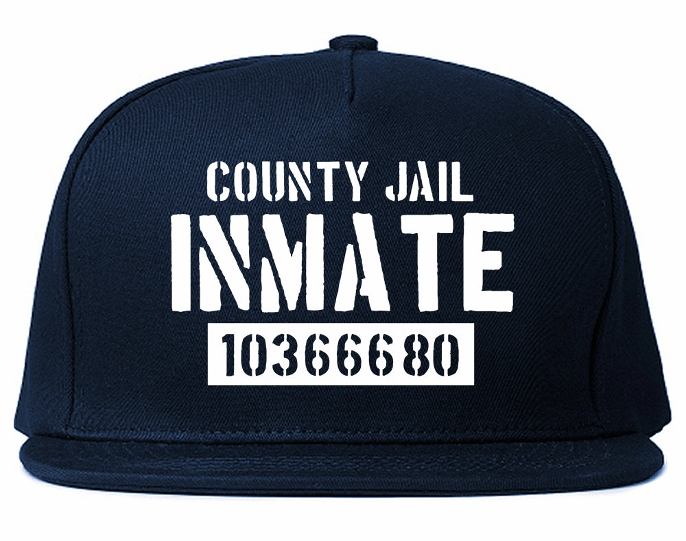 County Jail Inmate 666 Halloween Costume Mens Snapback Hat
